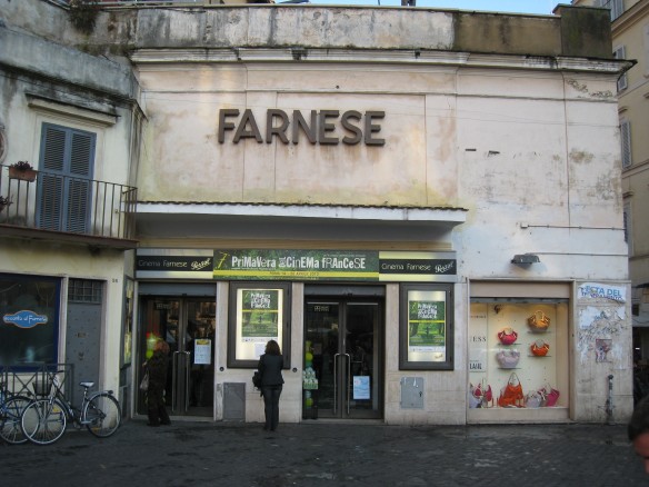 Cinematografo Farnese / Piazza Campo de' Fiori